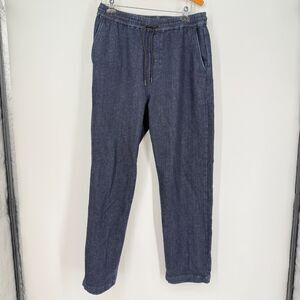 Rag & Bone Men's Blue Distressed Relaxed Fit Sweatpant Jeans Casual Size M